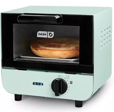 NEW DASH Mini Toaster Oven Cooker For Bread Bagels Cookies Pizza Paninis • $18