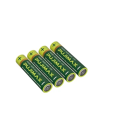 Extended Nipple AAA Battery R03P Zinc Carbon Battery 1.5V 4 Pack • $4.50