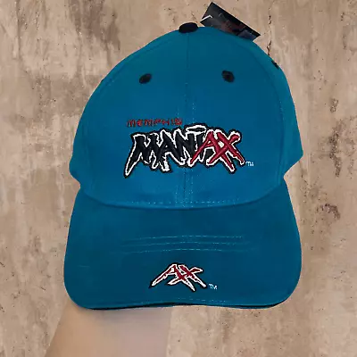 Vintage Memphis Maniax XFL Hat Drew Pearson Design Adjustable NWT 2001 Y2K • $50