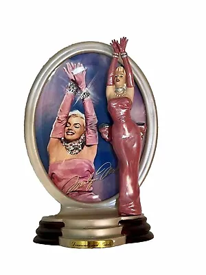 Marilyn Monroe Diamonds & Pearls Collection Satin Jewel Statue Plate (No COA) • $19.99
