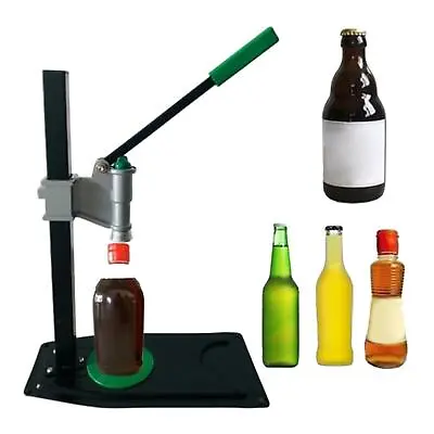 Manual Bench Bottle Capper Capping Machine For Bar Accessories Homebrewing • £43.38
