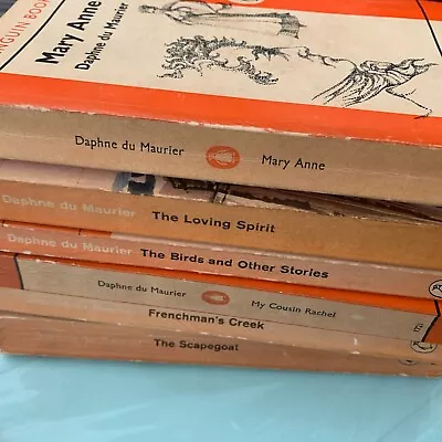 Vintage Penguin Novels By Daphne Du Maurier • £10