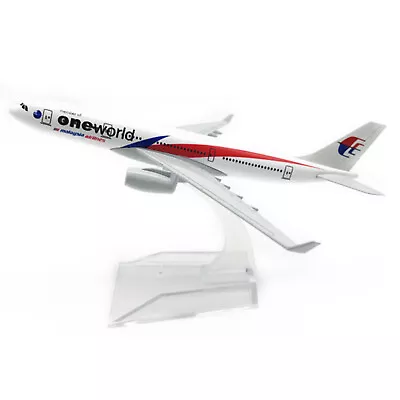 1/400 Metal A330 Malaysia Airlines One World Airplane Diecast Plane Gifts Model • £13.54