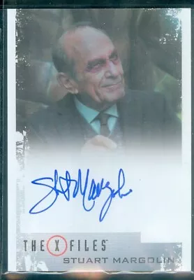 X-Files Season 10 & 11  Stuart Margolin As Dr They  Autograph Card • $1.99