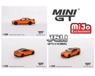 Mini GT BMW M4 M-Performance G82 Fire Orange MGT00526 1/64 • $10.99