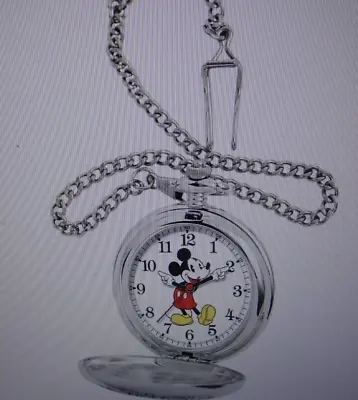 Disney's Mickey Mouse Men's Pocket Watch $39.99 • $35.99