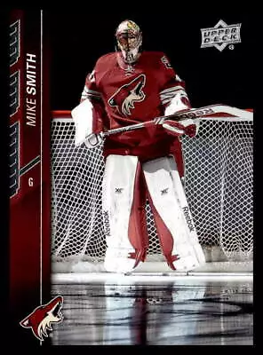 2015-16 Upper Deck #10 Mike Smith Arizona Coyotes Hockey Card • $1.55