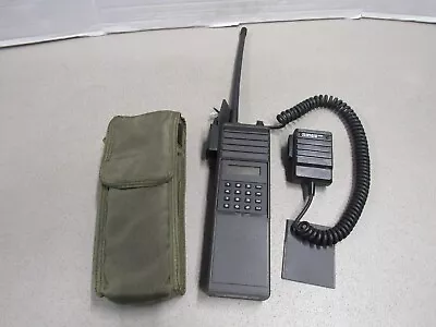 US Military PRC 127 Radio W/ Carry Case UNTESTED - FOR PARTS • $95