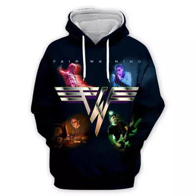 Van Halen 3D All Over Printed HoodieFor Women Men • $31.34