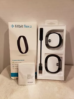 Fitbit Flex 2 Health Activity Sleep Tracker Sports S & L Band Bluetooth • $59.87