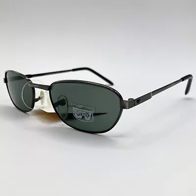 Solar Flair Sunglasses 400% Block UV Protection + Bonus Pouch! #28699 Black/Gray • $6.99