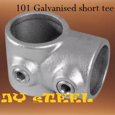 £6.55 • Buy Galvanised Key Clamp 101 Short Tee