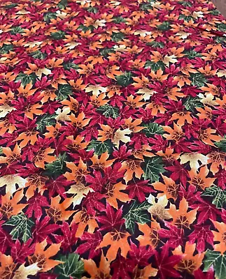 Vintage Rose Marie Lavin For Windham Fabrics “Autumn Leaves” ½ Yard 100% Cotton • $7