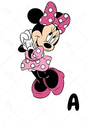 Pre Cut Various Size & Design Disney Minnie Mouse Edible Cake Topper  Decoration • £3.75