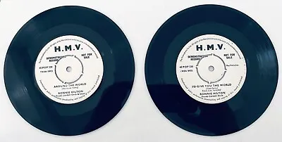 £10 • Buy Ronnie Hilton - Around The World - 45-pop 726 - 1957 - 2 Disc Uk 7  Single Promo