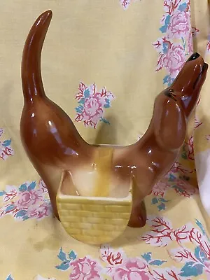 Vintage Dachshund Vintage Dachsund Weiner Dog Planter  Dog Planter  • $15.99