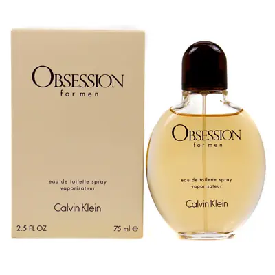 Calvin Klein Obsession 75ml Eau De Toilette EDT Fragrance Spray[FREE POST] • £22.50