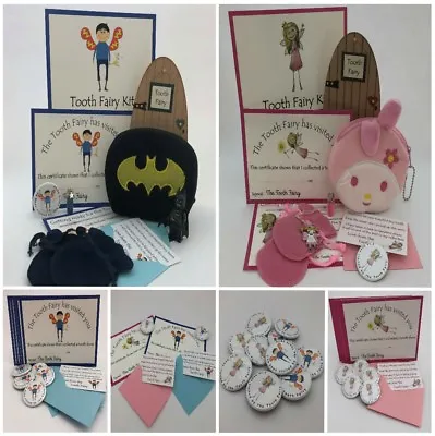 Tooth Fairy Kits And Replacement Kits For Boys And Girls • £3.50