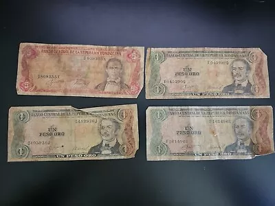 Banknote Dominican Republic 1 Peso 5 Peso 1987 • $5