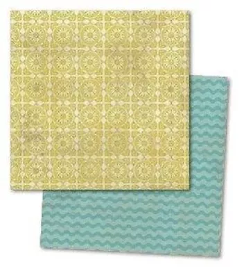 My Minds Eye Whole Pack Of 25 Sheets Same/indie Chic Cardstock/12 X12 /brand New • $12