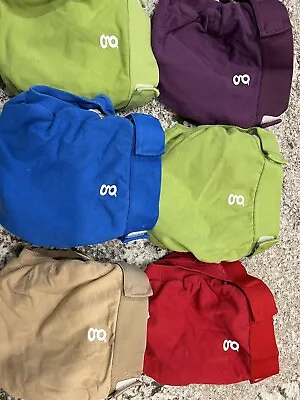 6 Large Gdiapers 26-36 Lbs With Pouches Slightly Used • $89