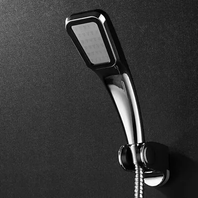 High Pressure Handheld Shower Head 30% Water Saving 300 Holes Bathroom Massage • £5.49