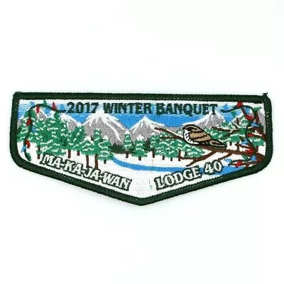 2017 Winter Banquet Ma-Ka-Ja-Wan Lodge Flap 40 Northeast Illinois Council IL BSA • $25