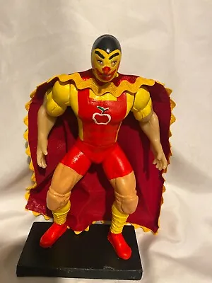 SUPER PINOCHO   Wrestler 7 In ActionFigure Mexican ToysHANDMADE PAINTED • $23.99