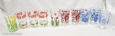 Vintage - Kraft - Swanky Swigs - Lot Of 10 - Various Patterns - 1950s • $29.99