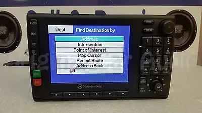 Mercedes-Benz Navigation Radio CD Tape Player Display Screen A 163 820 19 86 • $267