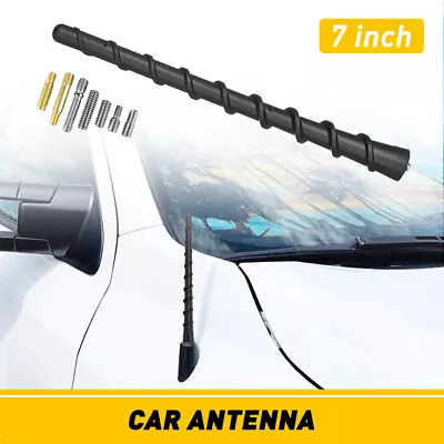 Universal Car Antenna Internal Mount Windsn Amplified Aerial 7  AM/FM Radio • $11.39