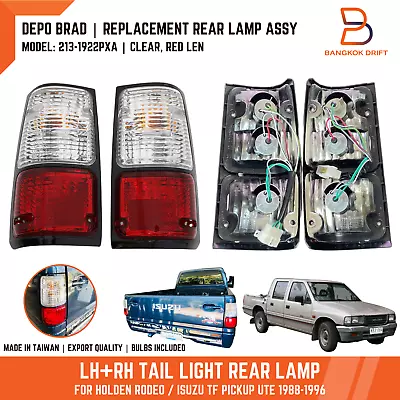 Depo Red Tail Light Rear Lamp Assy For Holden Rodeo Tf Isuzu Pickup Ute 88-96 • $162.20