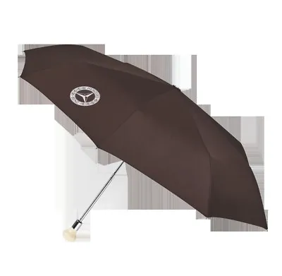 Mercedes Benz Original 300 Sl Pocket Umbrella Braun New Original Package • $57.17