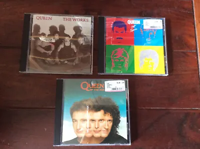 Queen  [3 CD Alben]  The Miracle + Hot Space + The Works • £23.64