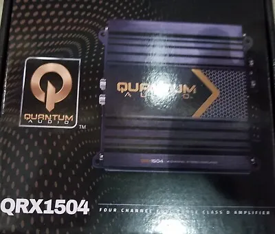 QRX1504 4ch Amplifier Amp 1250 WATTS Full Range Car Audio Motorcycle Compact • $399.99