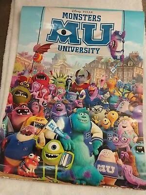 Monsters University Original Movie Poster 27X40  2013 U.S. Lot Of 1 Double Sided • $17.99