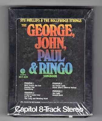 Beatles (Hollyridge)  GJ P & R   1971 US Capitol STILL SEALED 8 Track Tape/Box • $45