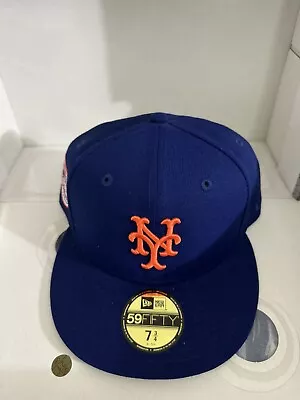 New York Mets Fitted Hat 7 3/4 • $50