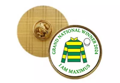 Grand National 2024 Winners Badge I Am Maximus Horse Racing • £6.99