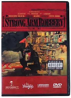 STRONG ARM ROBBERY VOL. 2 DVD Mitchy Slick Damu Tiny Doo OOP San Diego Gangsta • $53.99