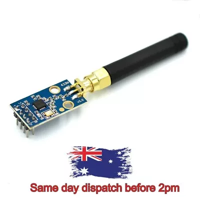 $23.95 • Buy Wireless RF Transceiver 433MHZ Antenna Module Arduino Uno Raspberry PI CC1101