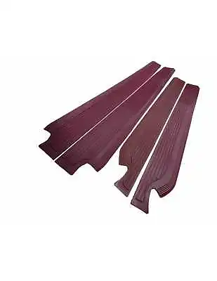 Mercedes-Benz Sill Mat Set Rubber Burgundy Red W108 W109 • $80.10