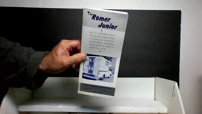 Vintage Camper Shells   The Romer Junior   Sales / Advertising Pamphet Honorbuil • $17.99