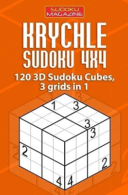 £24.62 • Buy Krychle Sudoku 4x4: 120 3D Sudoku Cubes, 3 Grids In 1 By Sudoku Magazine, Sud...