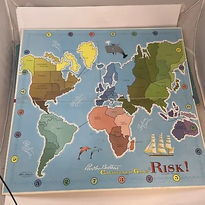 Parker Brothers RISK Nostalgia Series Continental Board Game 1959 • $31.50