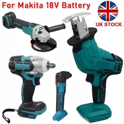 Electric Cordless Brushless Angle Grinder Impact Wrench For Makita 18V Battery • £23