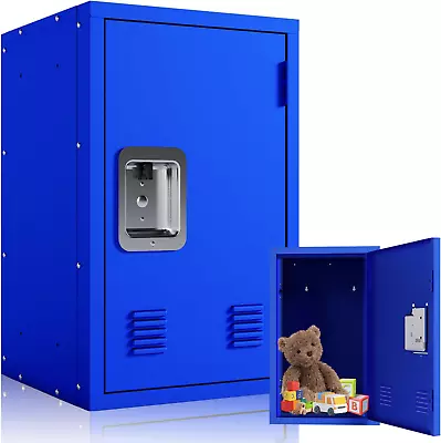 Metal Locker Lockers Lockable Storage Cabinet With Locker Shelf Lockable Stor • $122.96