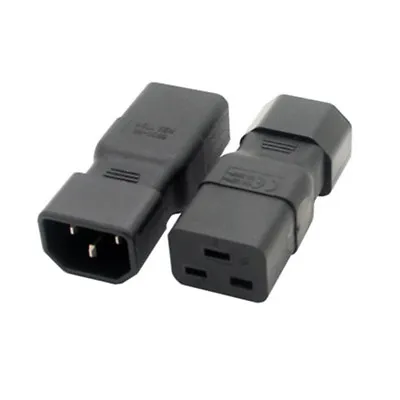 IEC320 Male C19 To Female C14 Power Adapter Mains Extension Connector-ca • $4.46