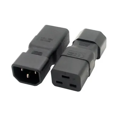 IEC320 Male C19 To Female C14 Power Adapter Mains Extension Connector~hf • $4.09