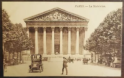 Vintage C1910 The Church Of Sainte-Marie-Madeleine Paris Postcard UNPOSTED • $6